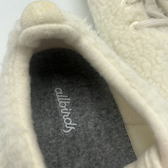 Allbirds Women's Wool Runner Fluffs size 8 white - Picture 6 of 7